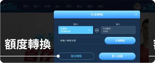 Step 2.額度轉換